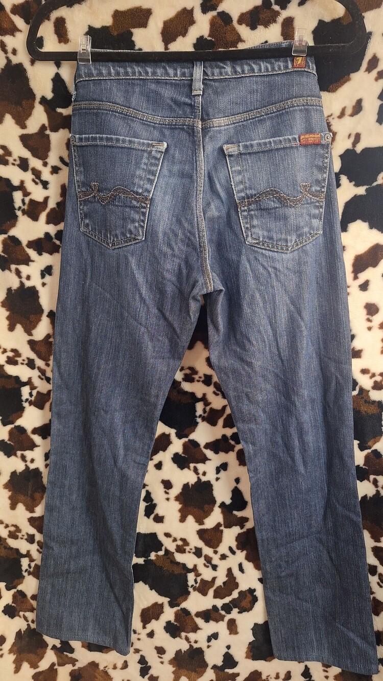 7 For All Mankind Slimmy Womens Denim Jeans sz 28